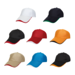 Dual Tone Polyester Cap - branded apparel for corporate gifting in Singapore with custom logo branding. Dual tone polyester cap combines vibrant style with durable, lightweight fabric for all-day comfort.