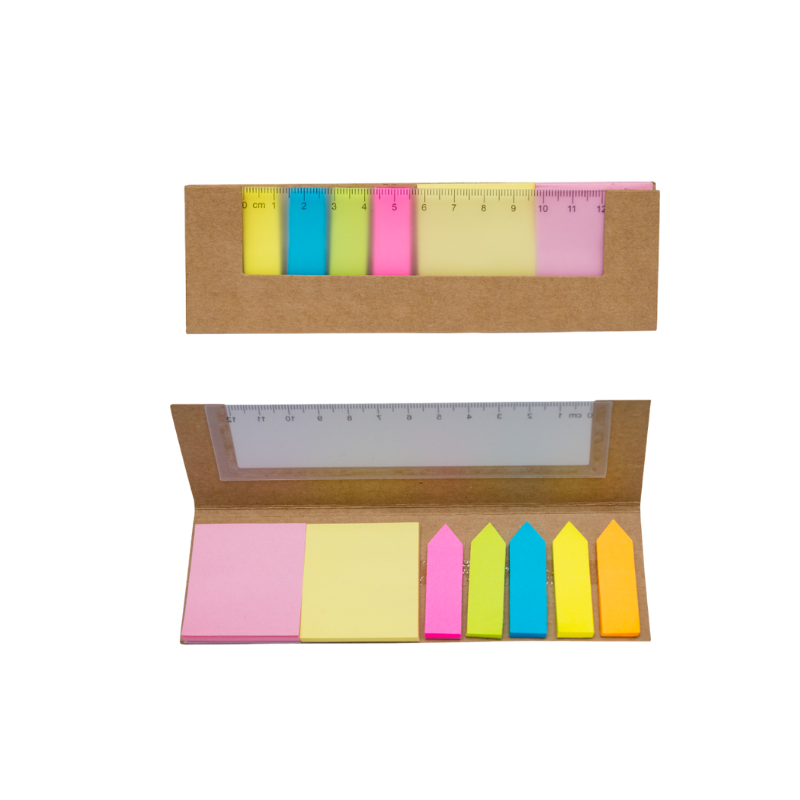 Eco Memopad- branded stationery for corporate gifting in Singapore with custom logo branding. The Eco Memopad is a compact and sustainable option for quick notes and reminders.
