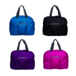 Foldable Travelling Bag - branded bags and pouches for corporate gifting in Singapore with custom logo branding. The foldable travelling bag offers a practical and space-saving design, easily folding into a compact size when not in use.