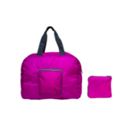 Foldable Travelling Bag - branded bags and pouches for corporate gifting in Singapore with custom logo branding. The foldable travelling bag offers a practical and space-saving design, easily folding into a compact size when not in use.