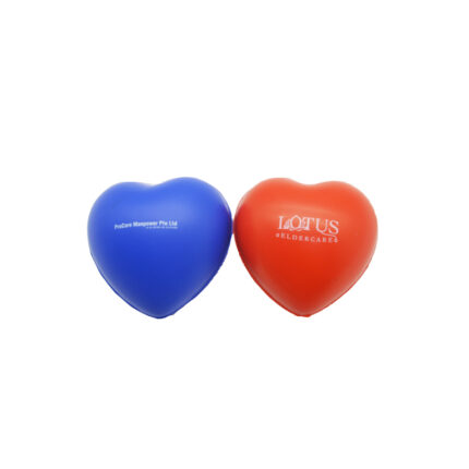 Heart Shaped Stress Ball - Events & Promo corporate gifts for corporate gifting in Singapore with custom logo branding.Heart shaped stress ball is a soft and soothing way to ease tension throughout the day.