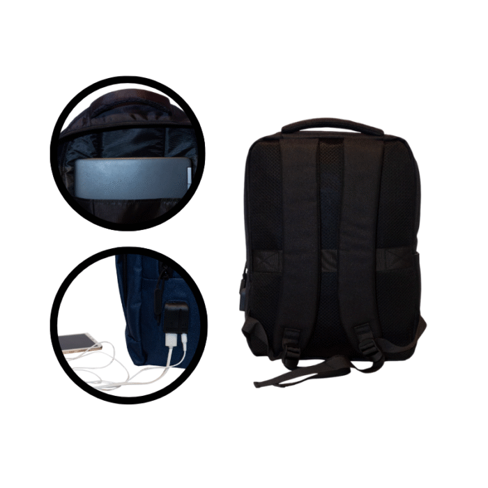 Laptop Backpack - branded bags and pouches for corporate gifting in Singapore with custom logo branding. The nylon document bag is a lightweight and durable solution for carrying important papers, laptops, or tablets.
