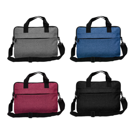 Nylon Document Bag - branded bags and pouches for corporate gifting in Singapore with custom logo branding. The nylon document bag is a lightweight and durable solution for carrying important papers, laptops, or tablets.
