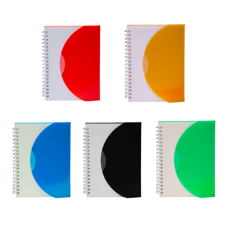 PP Cover Wire O Notebook - branded stationery for corporate gifting in Singapore with custom logo branding. The PP Cover Wire O Notebook offers durability and flexibility, ideal for daily writing and note-taking.
