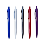 Plastic Ball Pen- branded stationery for corporate gifting in Singapore with custom logo branding. Plastic Ball Pen is a lightweight and affordable writing tool, perfect for events, giveaways, or daily use.
