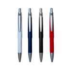 Plastic Pen (Click to Write)- branded stationery for corporate gifting in Singapore with custom logo branding. This plastic pen (click to write) is a lightweight and affordable writing tool, perfect for events, giveaways, or daily use.
