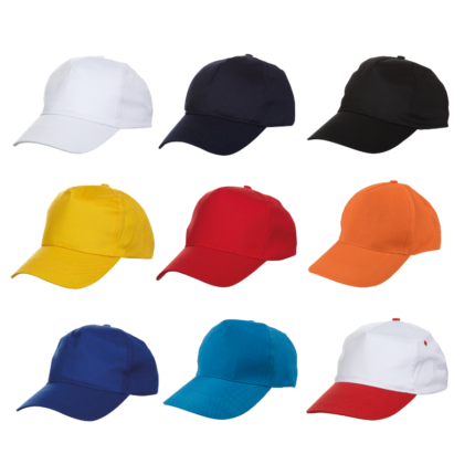 Polyester Baseball Cap - branded apparel for corporate gifting in Singapore with custom logo branding. This polyester baseball cap offers a classic fit with durable, easy-care fabric for everyday use.