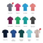 Short Sleeve Polo Shirt - branded apparel for corporate gifting in Singapore with custom logo branding. This short sleeve polo shirt features a classic design with breathable fabric for all-day comfort. Perfect for casual or professional settings, it’s a versatile choice for everyday wear.