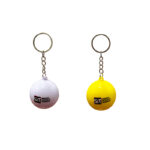 Mini Stress Ball Keychain - Events & Promo corporate gifts for corporate gifting in Singapore with custom logo branding.Relieve tension anytime with this compact mini stress ball keychain. It is a great addition to your keys, bag, or desk for quick relaxation when you need it.
