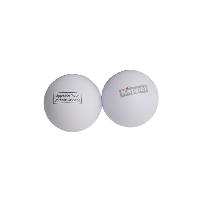 Round Stress Ball - event giveaways and promotional items for corporate gifting in Singapore with custom logo branding. Round stress ball is a soft and soothing way to ease tension throughout the day.