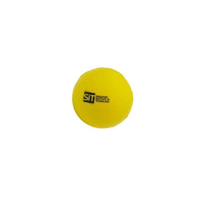 Round Stress Ball - event giveaways and promotional items for corporate gifting in Singapore with custom logo branding. Round stress ball is a soft and soothing way to ease tension throughout the day.