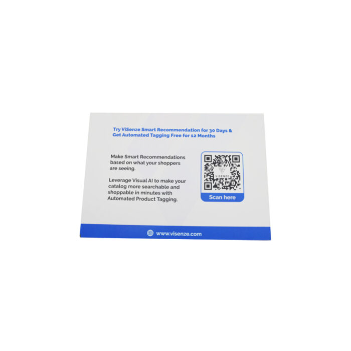 Customised Card- custom corporate gift for corporate gifting in Singapore with custom logo branding. Personalise your greeting card, invitation card, or postcard with your own message or design.