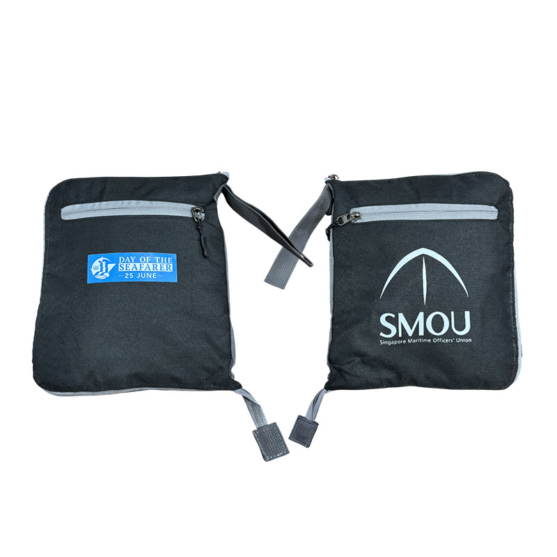 Foldable Travel Bag - branded bags and pouches for corporate gifting in Singapore with custom logo branding. Perfect for short trips or extra packing space.