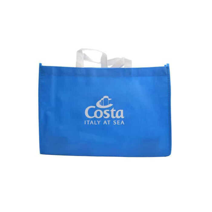Non-Woven Bag - branded bags and pouches for corporate gifting in Singapore with custom logo branding. Non-woven bags are eco-friendly, reusable alternatives to plastic bags.