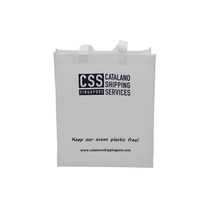 Non-Woven Bag - branded bags and pouches for corporate gifting in Singapore with custom logo branding. Non-woven bags are eco-friendly, reusable alternatives to plastic bags.