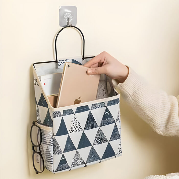 Wall Hanging Storage Bag - branded bags and pouches for corporate gifting in Singapore with custom logo branding. This Wall Hanging Storage Bag is a simple and elegant storage items for everyday.