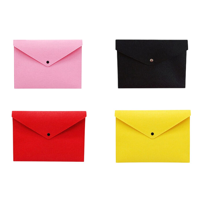 A4 Felt Folder - Stationery corporate gifts for corporate gifting in Singapore with custom logo branding.This A4 felt folder keeps your documents neat and protected, perfect for work or school.