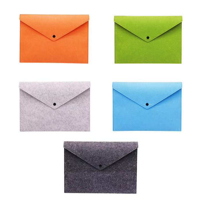 A4 Felt Folder - Stationery corporate gifts for corporate gifting in Singapore with custom logo branding.This A4 felt folder keeps your documents neat and protected, perfect for work or school.