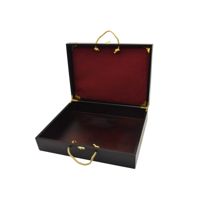 Wooden Box - - custom packaging for corporate gifting in Singapore with custom logo branding. A versatile and practical corporate gift suitable for a wide range of recipients.