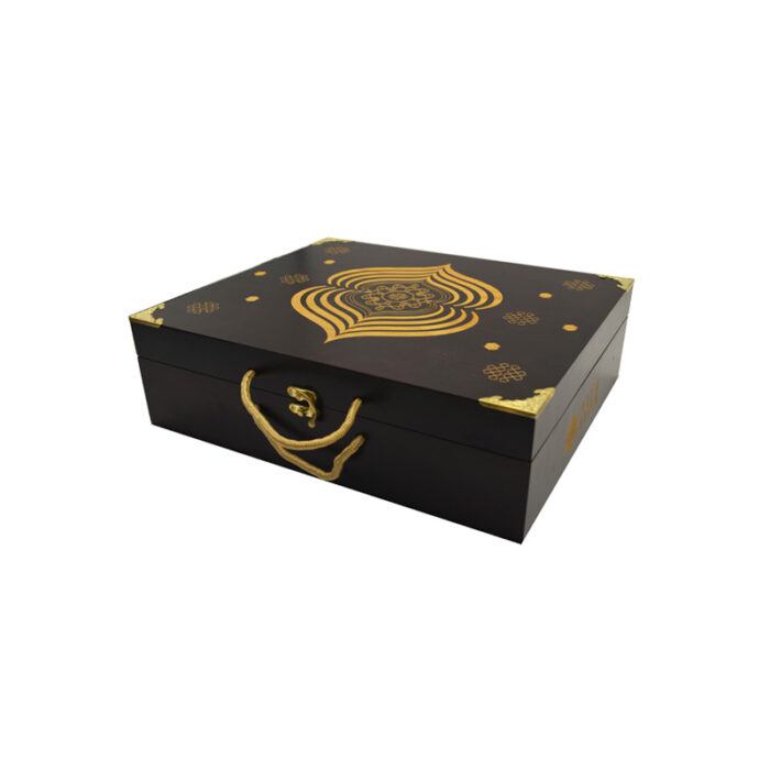 Wooden Box - - custom packaging for corporate gifting in Singapore with custom logo branding. A versatile and practical corporate gift suitable for a wide range of recipients.