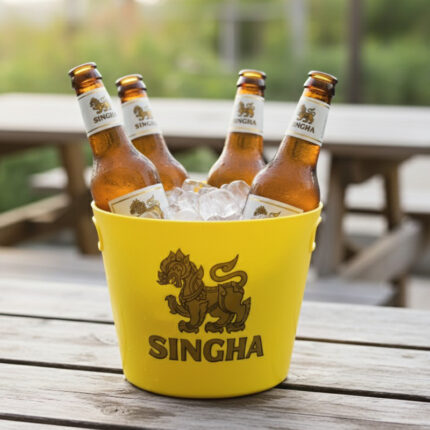 Ice Bucket - Other corporate gifts for corporate gifting in Singapore with custom logo branding.An ice bucket is a container used to hold and chill ice, typically for cooling bottles of wine, champagne, or other beverages