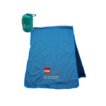 Pocket Size Towel with Casing - lifestyle corporate gifts for corporate gifting in Singapore with custom logo branding. This pocket-size towel comes with a durable silicone casing for easy, hygienic storage.