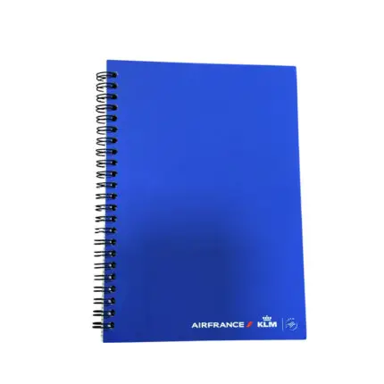 Wire O Notebook - Stationery corporate gifts for corporate gifting in Singapore with custom logo branding.Wire-O notebook features double-loop wire binding that allows pages to lie flat and turn easily. It's perfect for note-taking, journaling, or professional use.