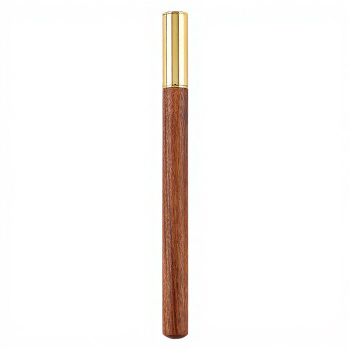 Sandalwood Metal Pen - Stationery corporate gifts for corporate gifting in Singapore with custom logo branding. Sleek metal pen crafted with elegant sandalwood accents for a premium feel. Perfect for gifting or everyday use.