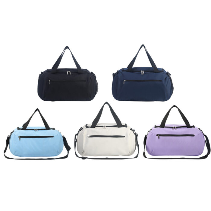 Sport Bag - Bags & Pouches corporate gifts for corporate gifting in Singapore with custom logo branding. Sport bag with front zipper compartment for easy access to essentials. Features 1 mesh pocket on right side for bottles or small items.