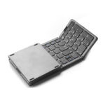Foldable Wireless Bluetooth Keyboard - branded tech gifts for corporate gifting in Singapore with custom logo branding. Foldable wireless Bluetooth keyboard features a slim, portable design for easy travel.
