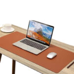 PU Leather Desk Top Mat- lifestyle corporate gifts for corporate gifting in Singapore with custom logo branding.
