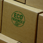 craft boxes with eco-friendly label
