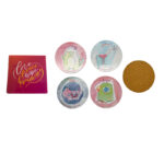 Laminated Cork Coaster - lifestyle corporate gifts for corporate gifting in Singapore with custom logo branding.