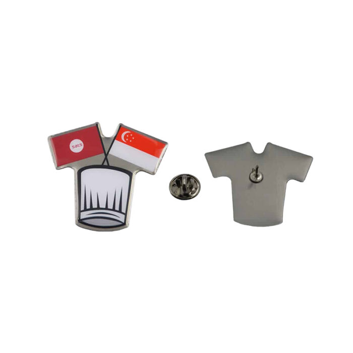 Collar Pin - Apparel corporate gifts for corporate gifting in Singapore with custom logo branding.A customized collar pin is a personalized accessory designed to secure and embellish the collar of a shirt or jacket. It can be tailored with unique designs, logos, or initials, adding a distinctive, stylish touch to any outfit.