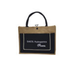 Jute Bag - branded bags and pouches for corporate gifting in Singapore with custom logo branding. A jute bag is an eco-friendly, durable bag made from natural jute fiber.