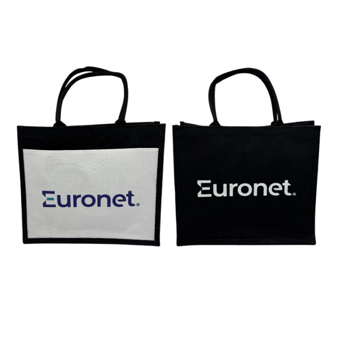 Jute Bag - branded bags and pouches for corporate gifting in Singapore with custom logo branding. A jute bag is an eco-friendly, durable bag made from natural jute fiber.