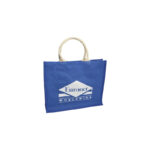 Jute Bag - branded bags and pouches for corporate gifting in Singapore with custom logo branding. A jute bag is an eco-friendly, durable bag made from natural jute fiber.