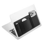 Laptop Stretchable Pocket (Changi Airport Group) - branded tech gifts for corporate gifting in Singapore with custom logo branding. A mouse pouch is a small, protective case designed to store and carry a computer mouse.