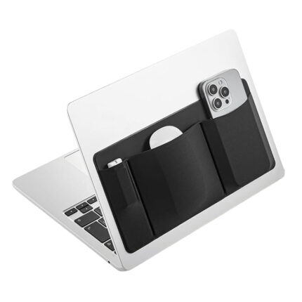 Laptop Stretchable Pocket (Changi Airport Group) - branded tech gifts for corporate gifting in Singapore with custom logo branding. A mouse pouch is a small, protective case designed to store and carry a computer mouse.