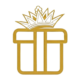 TGE crown with gift icon