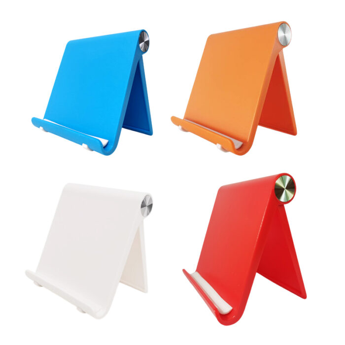 Tablet Holder Adjustable Stand - Other corporate gifts for corporate gifting in Singapore with custom logo branding. The strong base and flexible angle design give comfortable viewing support for tablets, phones, and small electronic devices.