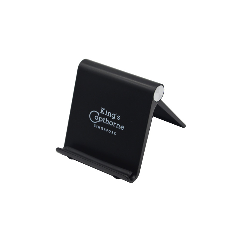 Tablet Holder Adjustable Stand - Other corporate gifts for corporate gifting in Singapore with custom logo branding. The strong base and flexible angle design give comfortable viewing support for tablets, phones, and small electronic devices.