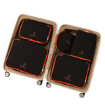 5 in 1 Nylon Travel Organizer - Travel corporate gifts for corporate gifting in Singapore with custom logo branding. 5 in 1 nylon travel organizers are lightweight, durable, and perfect for neat and easy travel packing.
