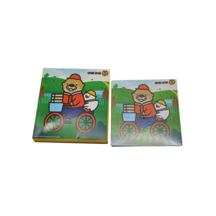 Puzzle with Base - event giveaways and promotional items for corporate gifting in Singapore with custom logo branding. Puzzle with Base is a simple and fun brain game that challenges logic and focus skills.