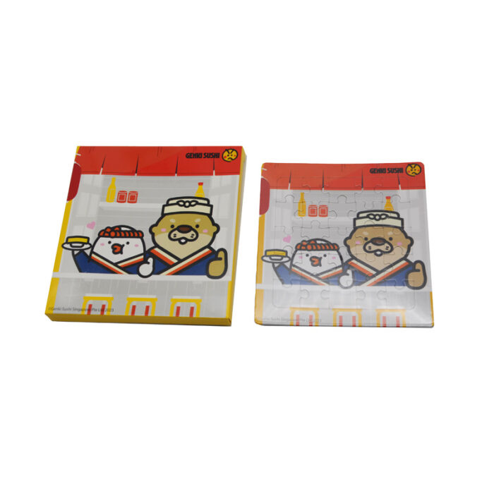 Puzzle with Base - event giveaways and promotional items for corporate gifting in Singapore with custom logo branding. Puzzle with Base is a simple and fun brain game that challenges logic and focus skills.