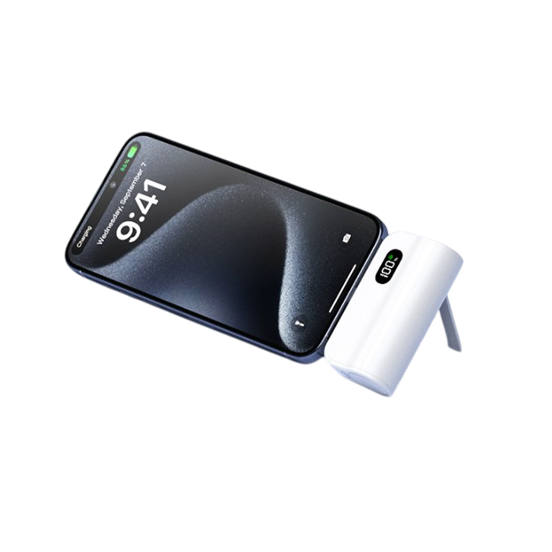 Dual Mini Powerbank - branded tech gifts for corporate gifting in Singapore with custom logo branding. This ultra-compact dual mini powerbank plugs directly into your smartphone for quick and reliable daily phone charging.