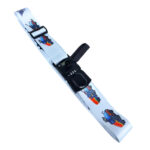 Luggage Strap with Weighing Scale - Travel corporate gifts for corporate gifting in Singapore with custom logo branding. It features a 3 digit resettable combination lock for extra travel security.