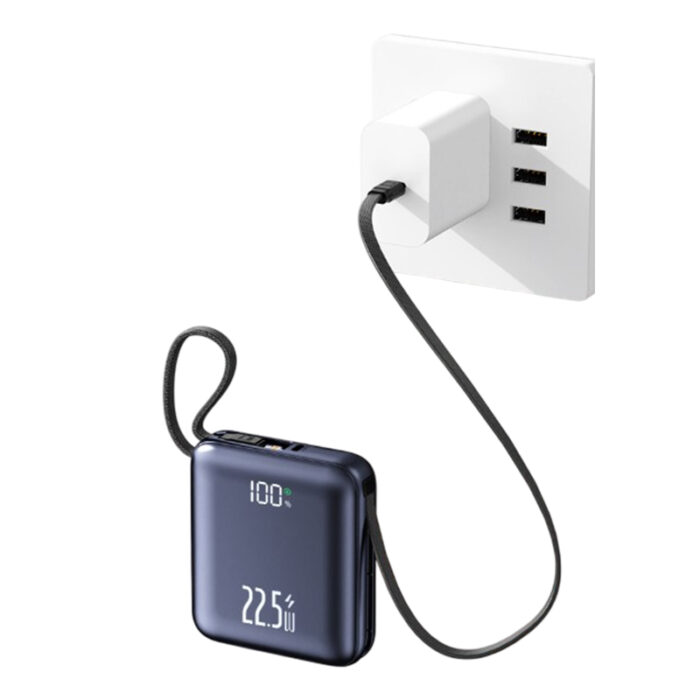Mini Fast Charging Powerbank - branded tech gifts for corporate gifting in Singapore with custom logo branding. This Mini Fast Charging Powerbank keeps your phone alive all day with its incredibly fast and reliable charging speeds.