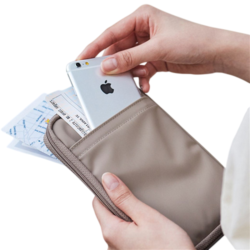 Multi-Compartment Travel Wallet - Travel corporate gifts for corporate gifting in Singapore with custom logo branding. Multi-Compartment Travel Wallet features a smart, layered layout that keeps your passport, cash, and tickets perfectly organized.