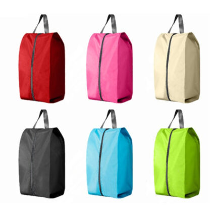 Portable Shoe Bag - branded bags and pouches for corporate gifting in Singapore with custom logo branding. Portable shoe bags are lightweight, durable, and perfect for travel, gym use, sports activities, and daily storage.